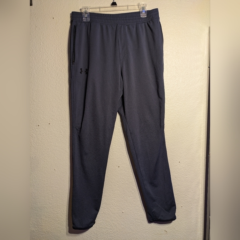 Under Armour Men's Blue Pants Size Large Loose Coupe